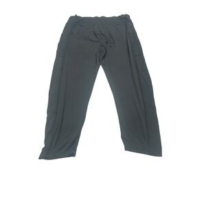 SHEIN Curve Womens Black Capri Pants Stretch Yoga Active Cropped Leggings 4XL